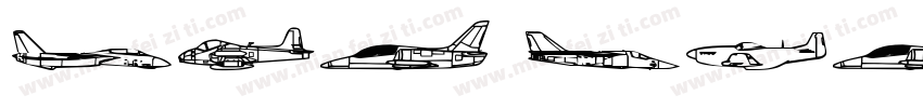 Air Force Regular字体转换